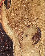Duccio di Buoninsegna Crevole Madonna (detail) sdg oil painting artist